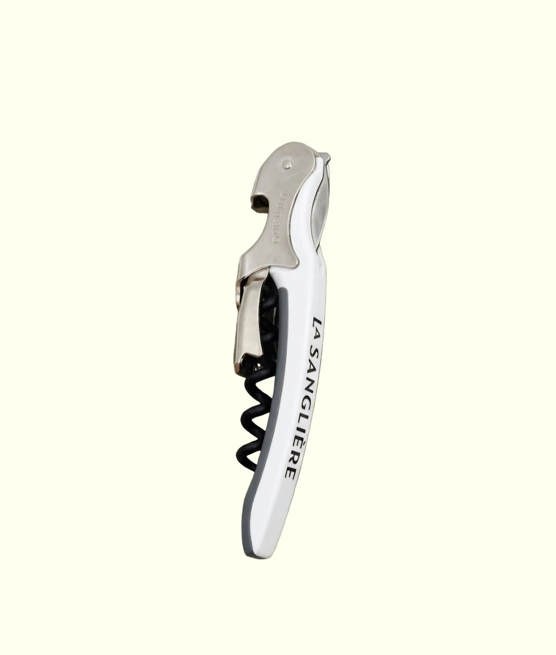 Sommelier tire-bouchon double levier estampillé La Sanglière – Accessoire vin Provence
