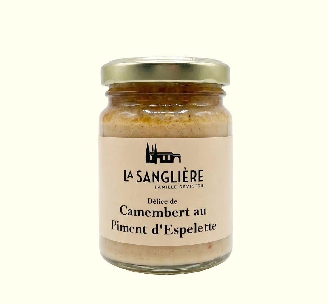 Tartinade artisanale Délice de Camembert au Piment d&