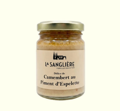 Tartinade artisanale Délice de Camembert au Piment d&