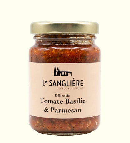 Tartinade Délice de Tomate Basilic et Parmesan – Domaine La Sanglière Côtes de Provence